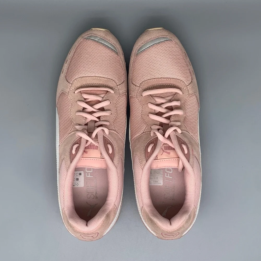 Puma R78 Rose Dust White‎ Running Shoes 369365-20 Men’s Sz 11
